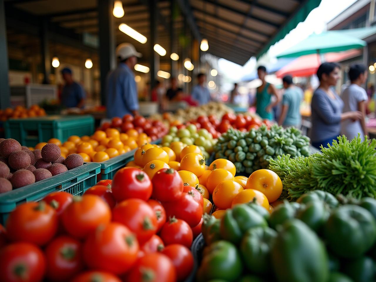 Fresh fruit market Singapore